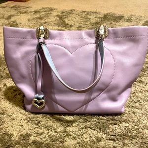 Small lavender Brighton bag